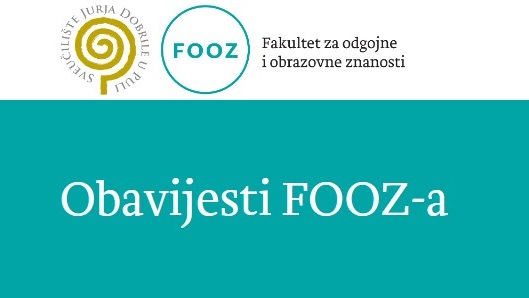 Obavijest o uputama za online upise u...