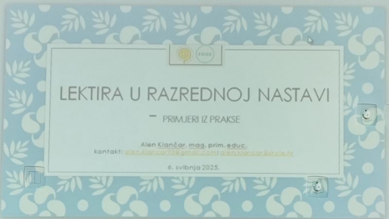 Lektira u razrednoj nastavi