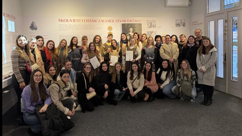 Lezione sul campo a Zagabria
